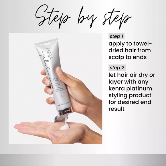 Kenra Platinum Air Dry Creme- Set of 2 - Picture 4 of 6